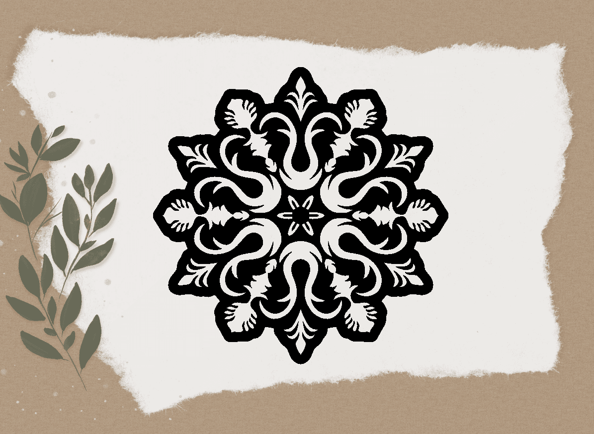 Mandala Decoration 3d model