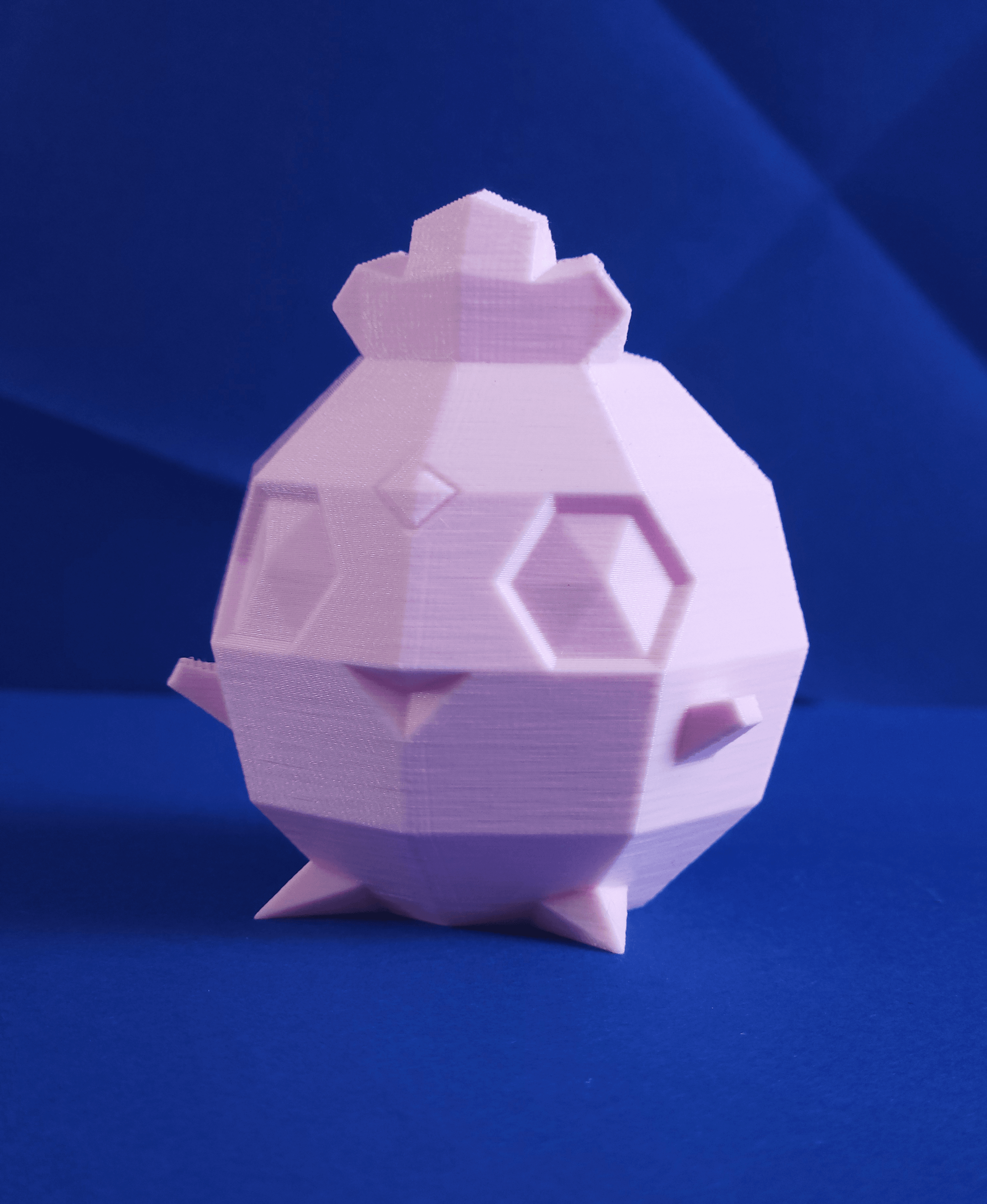 Igglybuff Low Poly Pokemon 3d model