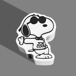 Snoopy "Joe Cool" Box 3d model