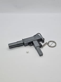 MAC-10 Keychain — Functional Blaster Toy 3d model