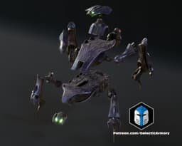 Halo Reach Carter Sacrifice Diorama - 3D Print Files 3d model