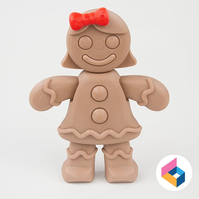 Gingerbread_girl 3d model