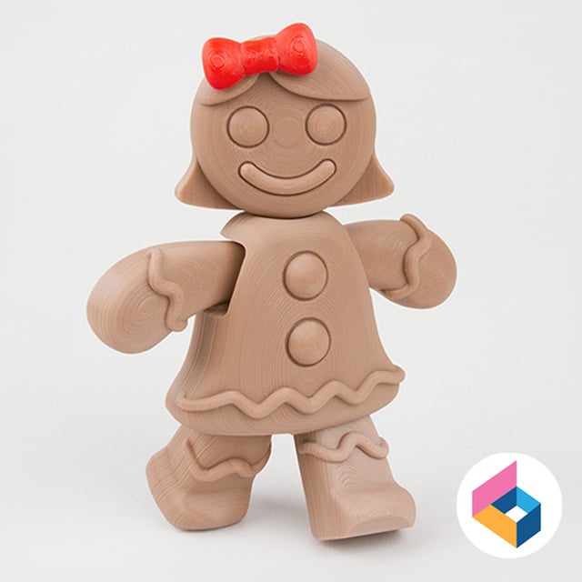 Gingerbread_girl 3d model