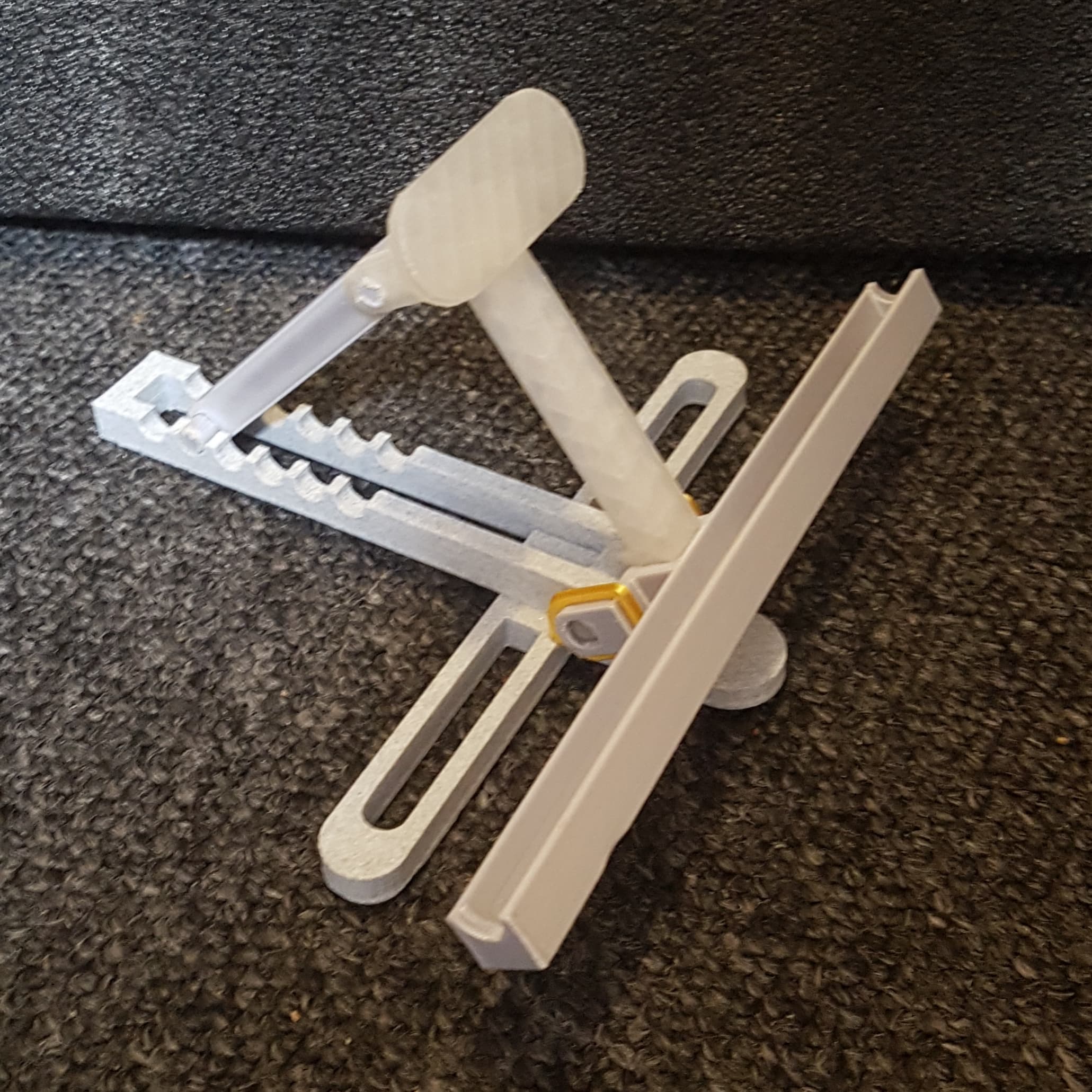 tablet stand adjustable - adjustable tablet stand - 3d model
