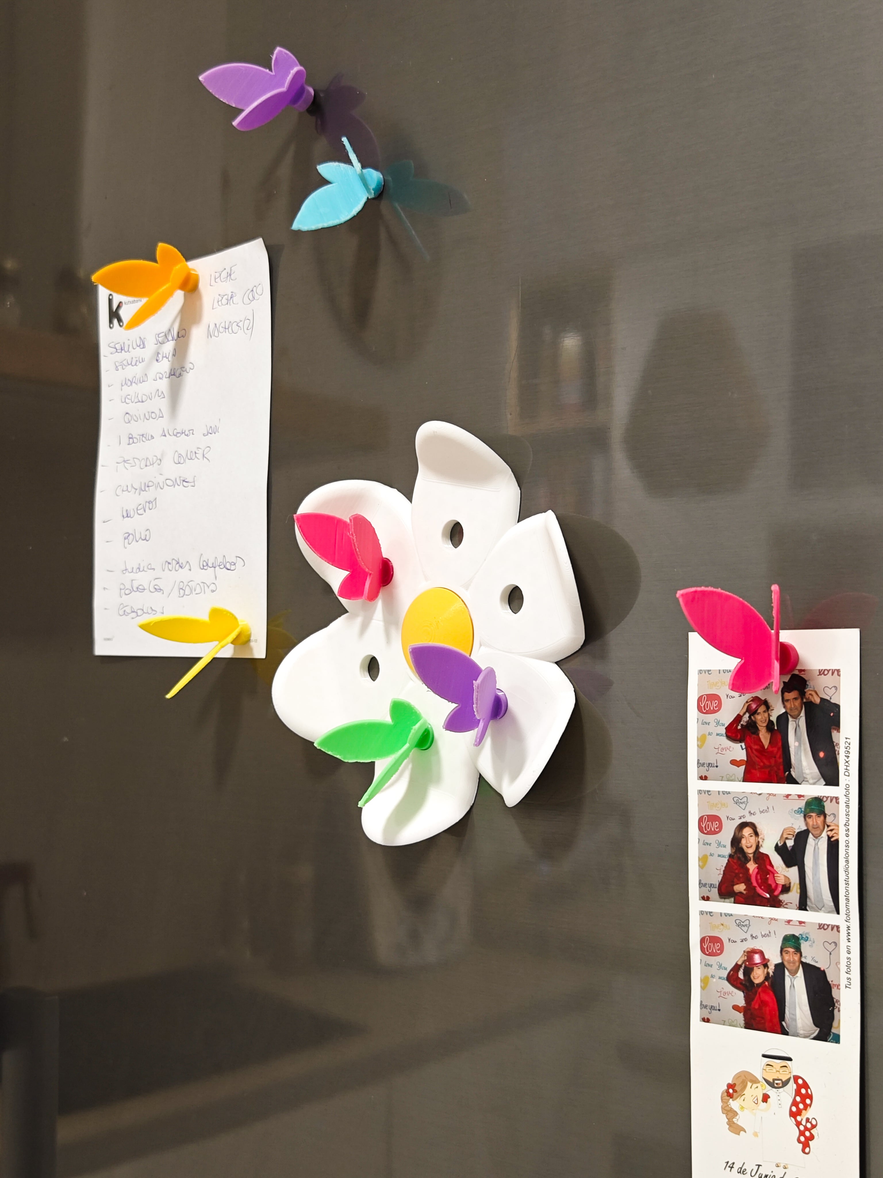 Butterfly magnets 3d model