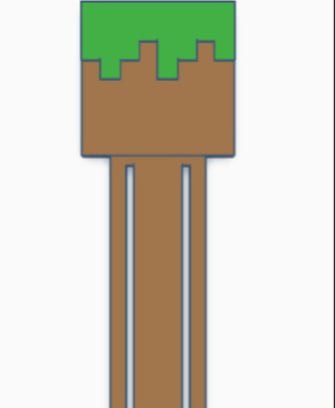 grass bookmark.stl 3d model