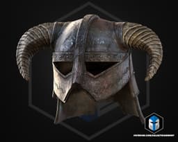 Skyrim Iron Helmet - 3D Print File 3d model