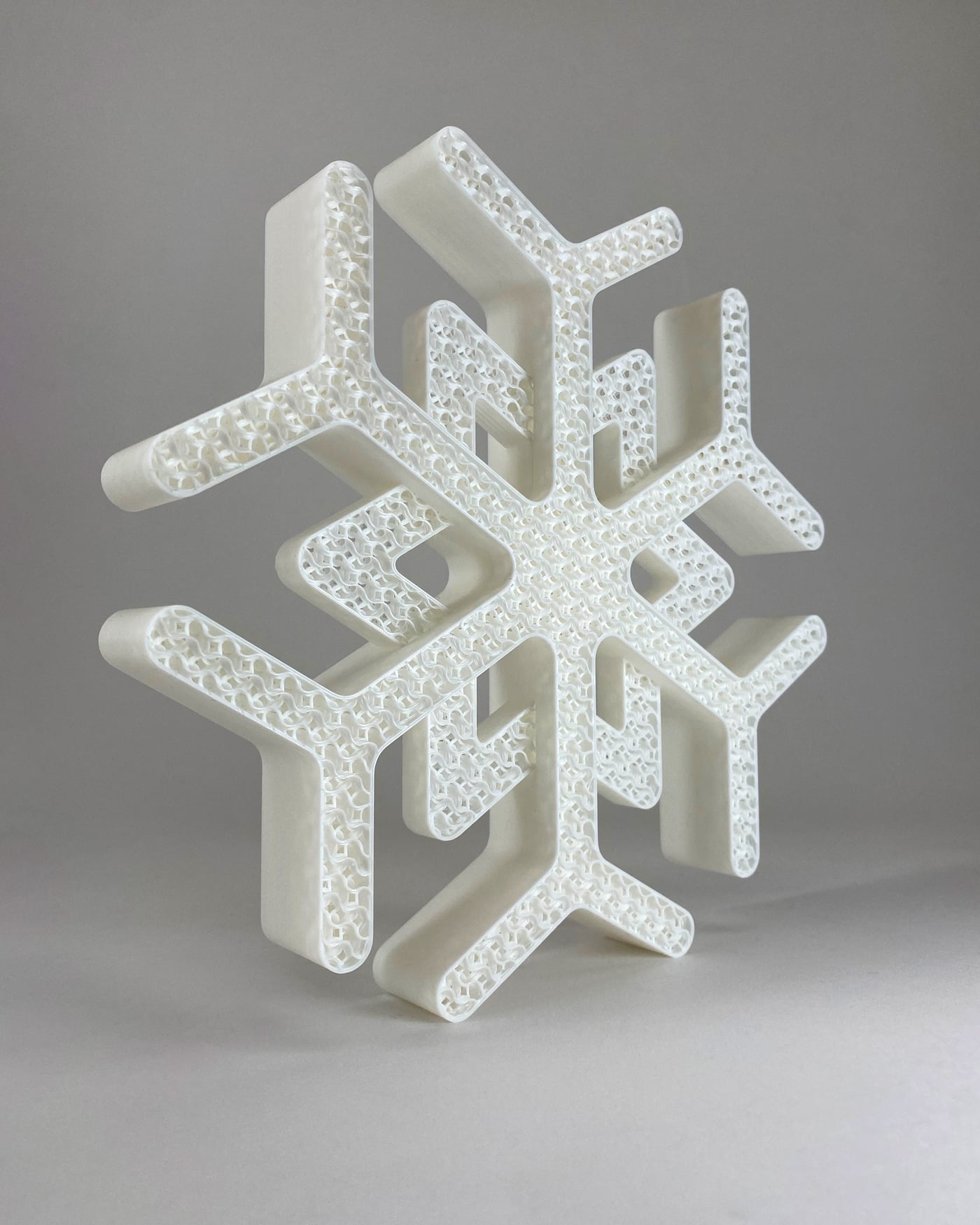Snowflake Christmas Ornament, Xmas Holidays Decorations 3d model