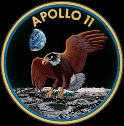Apollo 11 Mission Patch 3d model