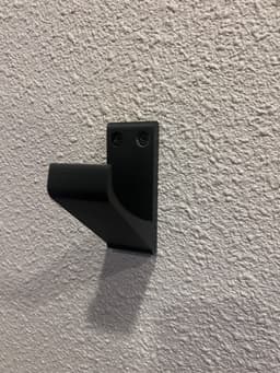 Modern Wall Mount Hat Rack 3d model