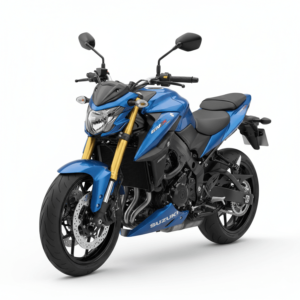 Motorcycle : Suzuki GSXS750 Performance Street Motorcycle 3d model