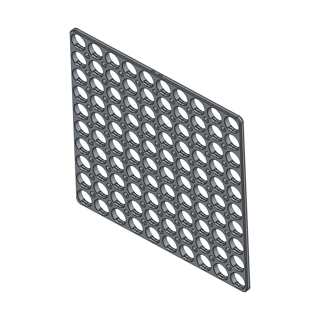 D-LOCK_PANEL.10X10-BLANK 3d model