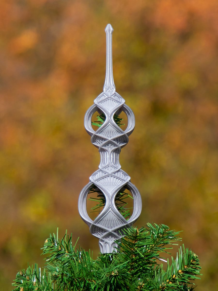 Lantern Christmas Tree Topper 2024 3d model