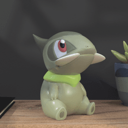 610. Axew - Basic & Ornamental - Pokemon 3d model