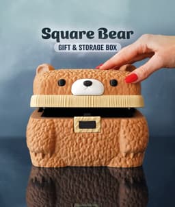 SquareBear Gift & Storage Box 3d model