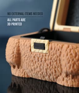 SquareBear Gift & Storage Box 3d model
