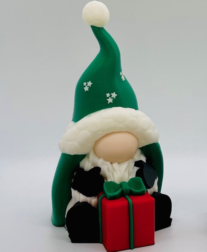 Mitten Gift Gnome 3d model