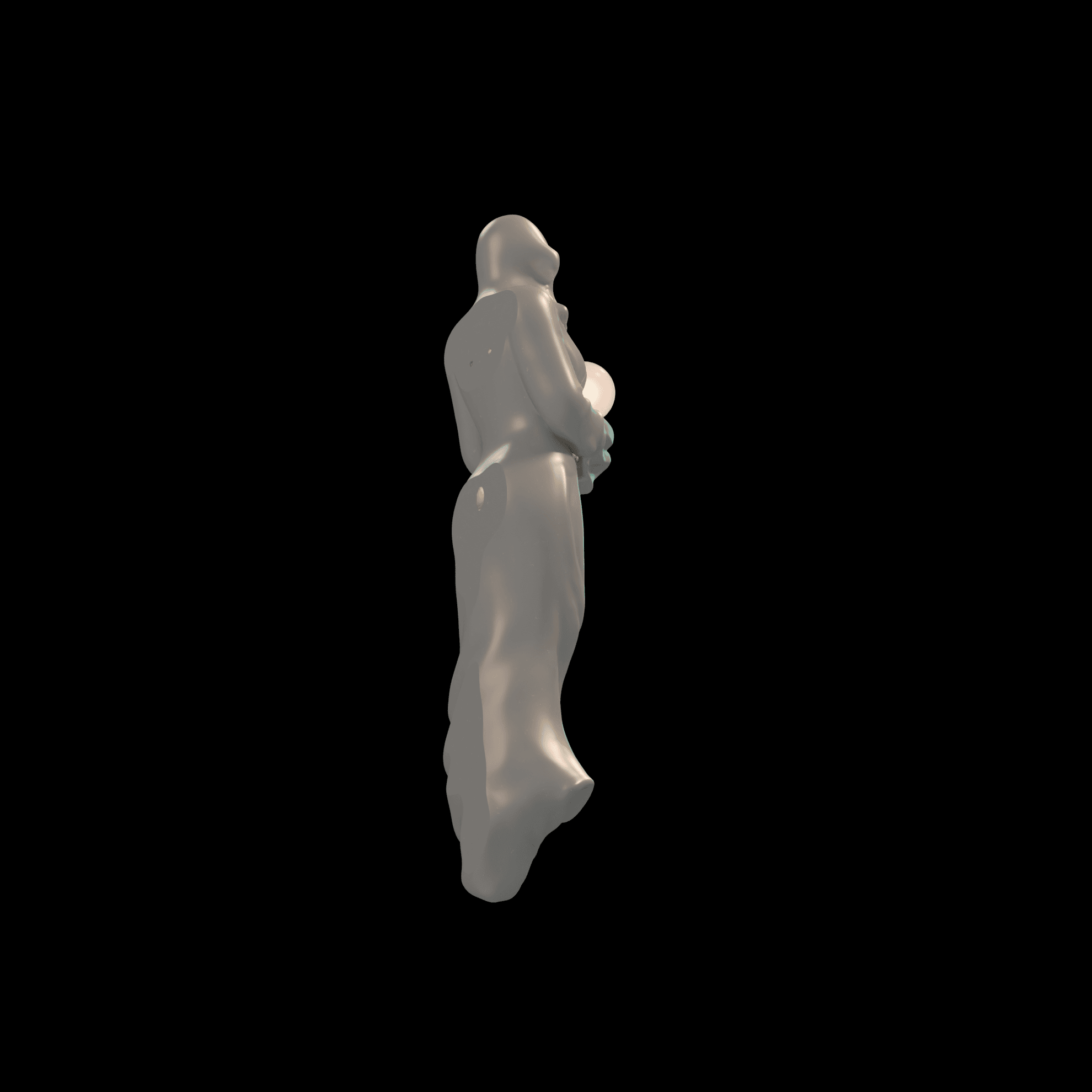 Hanging Wall Ghost 3d model