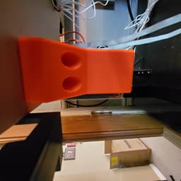 Horizontal PSU mount for Prusa i3 mk3/S LACK enclosure 3d model