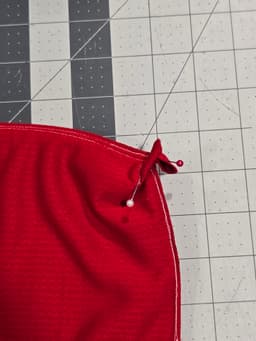 Magnetic closure textile clutch 3d model