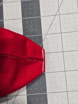Magnetic closure textile clutch 3d model