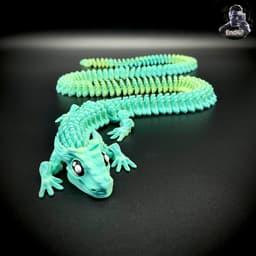 Glorious Baby Dragon - Extra Long version 3d model