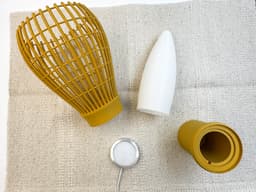 Matcha Whisk LED Lamp (E14 Cord Compatible) 3d model