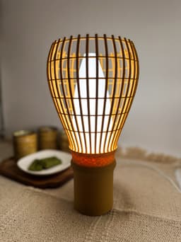 Matcha Whisk LED Lamp (E14 Cord Compatible) 3d model