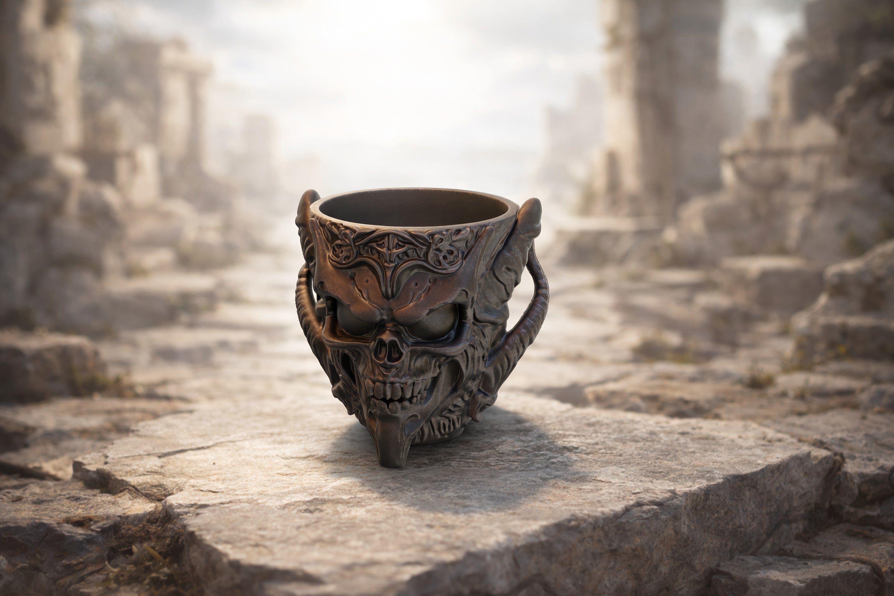 Demon Mug 3d model