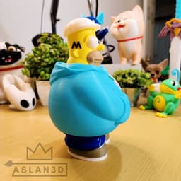 Fat Homer - Multiparts (+3MF) 3d model