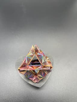 Printagami Modular Edge Origami Piece 3D Printed Origami 3d model