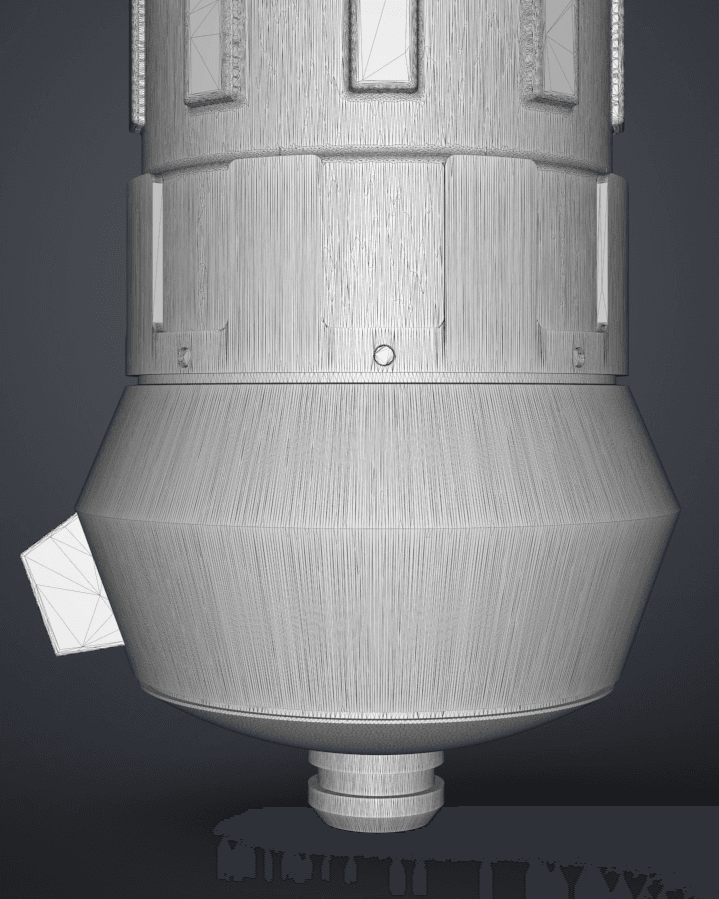 Sand Compactor - Dune 3d model