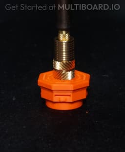 Heat Set Insert - Weight Bearing Snap - M6 Standard 3d model