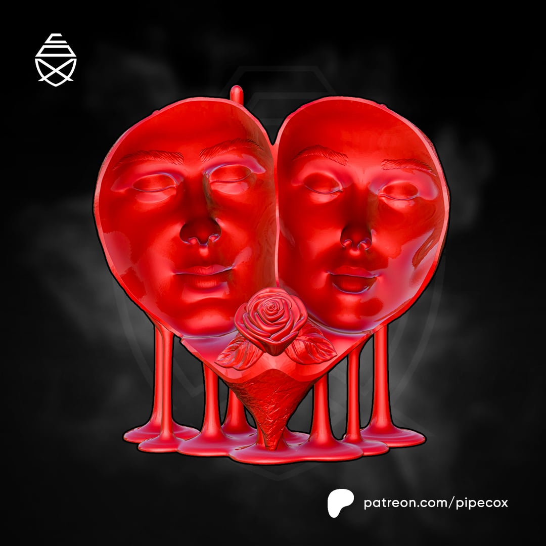 Loud Love 3d model