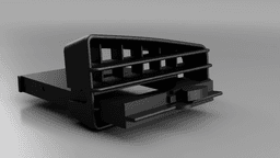 Golf 3 MK3 Cup Holder Right Side 3d model