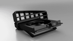 Golf 3 MK3 Cup Holder Right Side 3d model