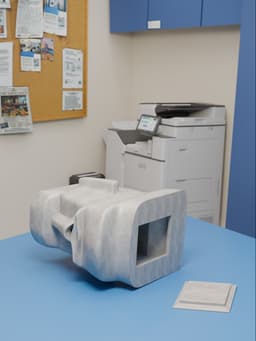 Moai Tissue Box 3d model