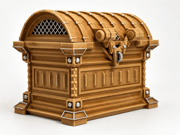 Iron Vault Chest 3d model