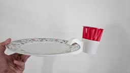 PlateMate Cup Holder 3d model
