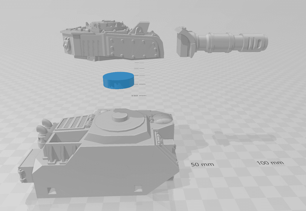 Lemon Rust Turret Adaptor 3d model