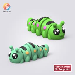 Flexi Caterpillar 3d model