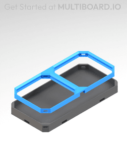 2x1 LU - Drop-In Multibin Panel 3d model