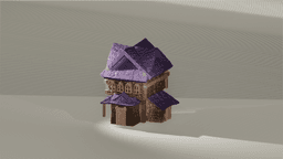 Fantasy Building 3d model