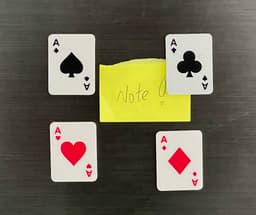 Playing Card Fridge Magnets 3d model