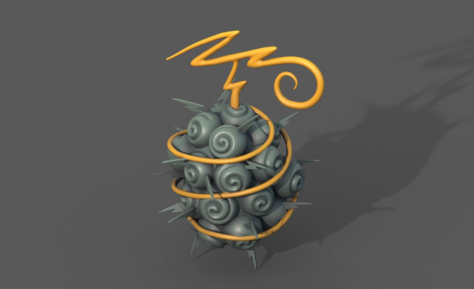 Jiki Jiki Devil Fruit 3d model