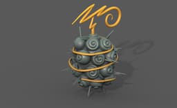 Jiki Jiki Devil Fruit 3d model