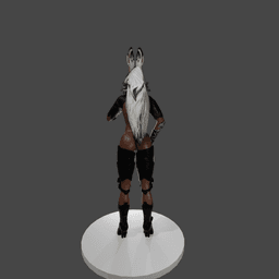 Fran Rabbit Girl v2.0 3d model