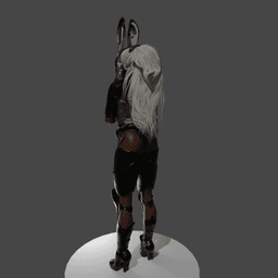 Fran Rabbit Girl v2.0 3d model
