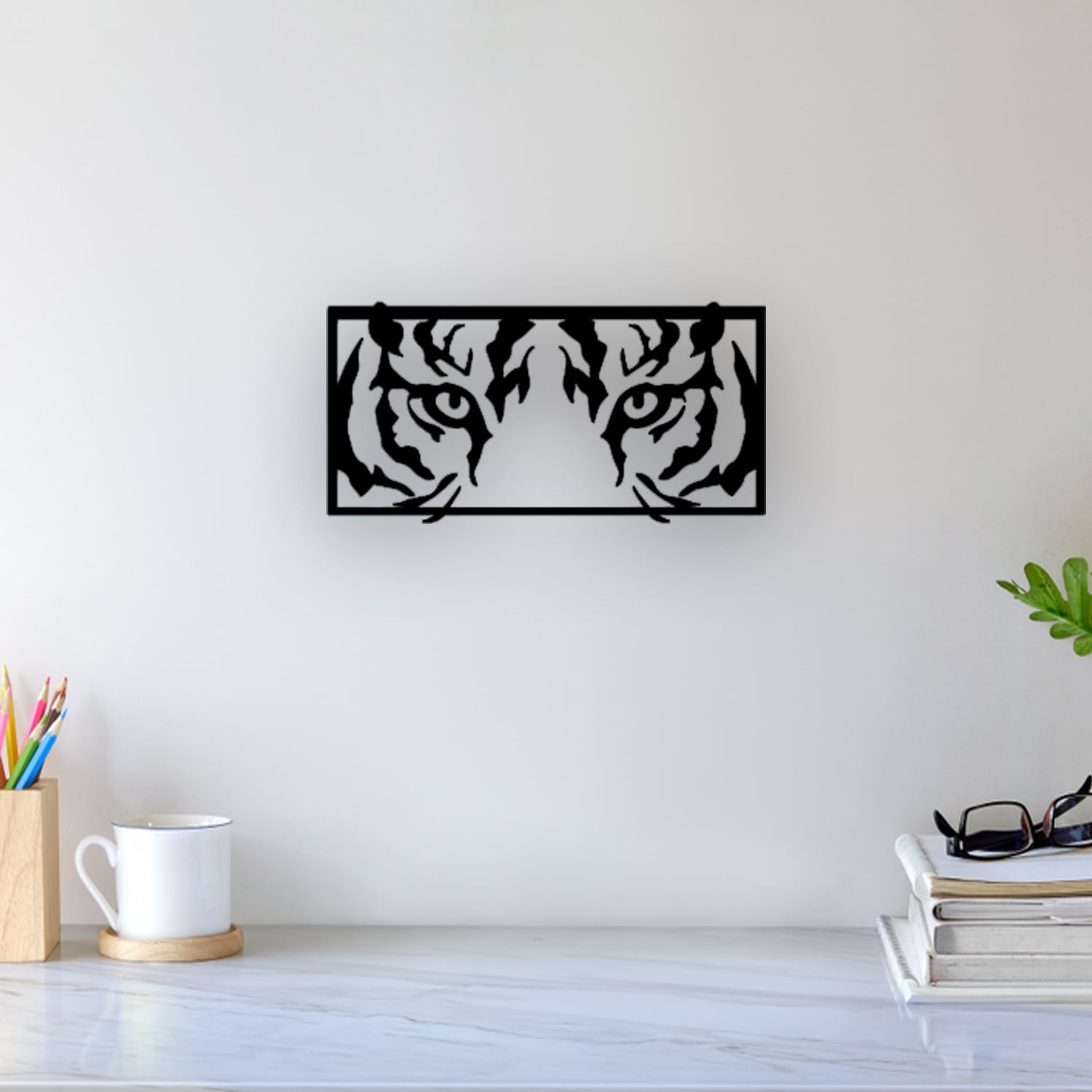 Tiger Eye Wall Art 3d model