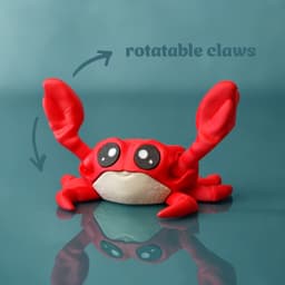 Charlie the Comfort Crab 3d model